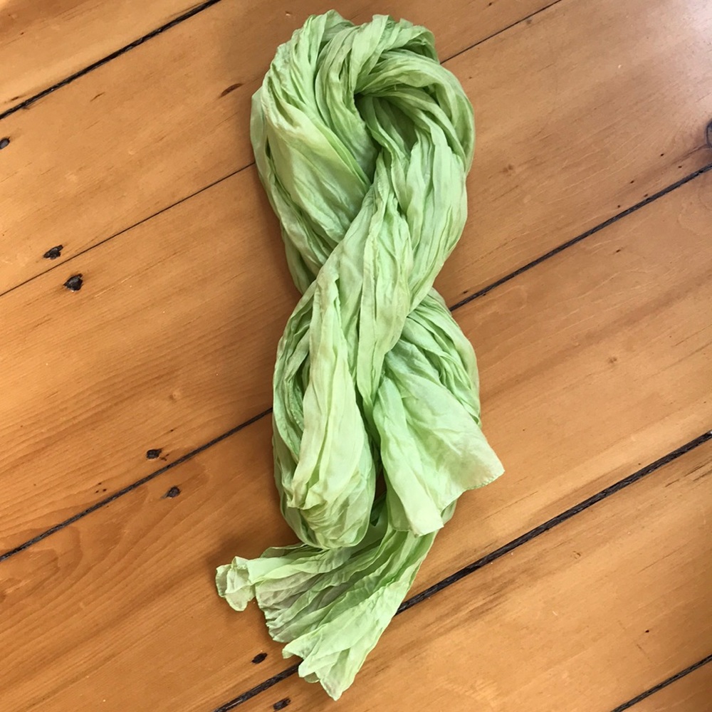 100% silk scarf